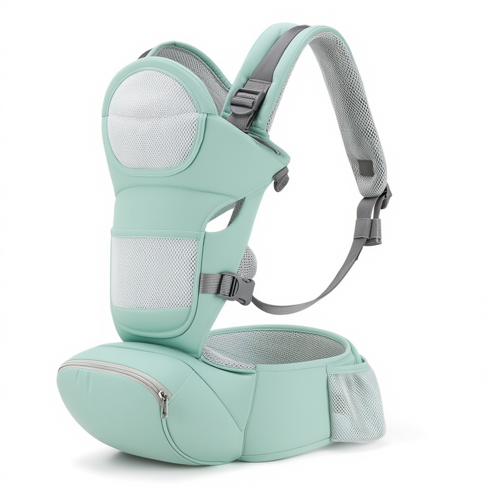 Porte-bébé Nidéa — ergonomique & physiologique | portage ventral, dorsal et latéral